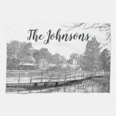 Schöne Landschaft Küchentuch (Horizontal)