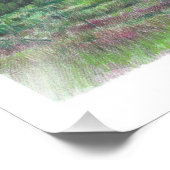 Schöne Landschaft Kunst, Dichtung und Musik Fotodruck (Ecke)