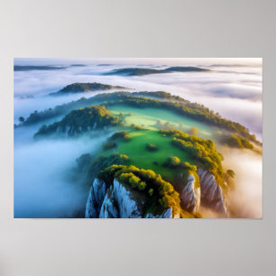Schöne Landschaft Landschaft Stille Ruhe Luft Poster