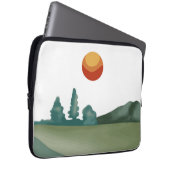 Schöne Landschaft Laptopschutzhülle (Vorne Rechts)
