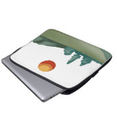 Schöne Landschaft Laptopschutzhülle (Vorne Knopf)