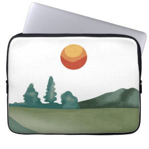 Schöne Landschaft Laptopschutzhülle