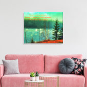 Schöne Landschaft Leinwanddruck (Insitu (Wohnzimmer))