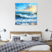 Schöne Landschaft Leinwanddruck (Insitu (Schlafzimmer))