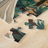 Schöne Landschaft mit weiblicher spiritueller Kuns Puzzle (Seite)