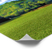 Schöne Landschaft Poster (Ecke)