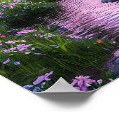 Schöne Landschaft Poster (Ecke)