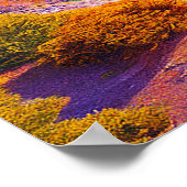 Schöne Landschaft Poster (Ecke)