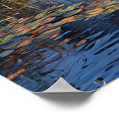 Schöne Landschaft Poster (Ecke)