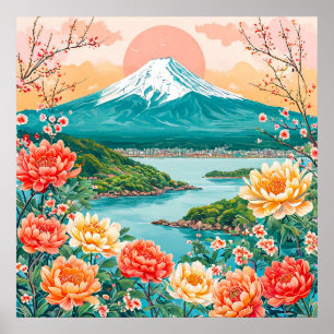Schöne Landschaft Poster