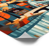 Schöne Landschaft Poster (Ecke)