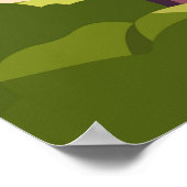 Schöne Landschaft Poster (Ecke)