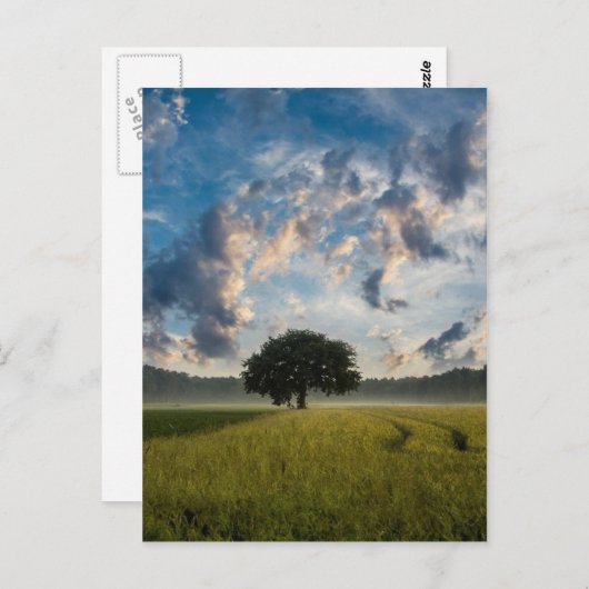 Schöne Landschaft Postkarte (Vorne/Hinten)