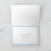 Schöne Landschaft Stall Personalisiert Card Karte (Innenseite)