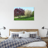 Schöne Landschaft und Bäume Leinwanddruck (Insitu (Schlafzimmer))