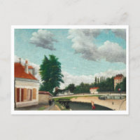 Schöne Landschaft von Rousseau Unterhaltung Erinne