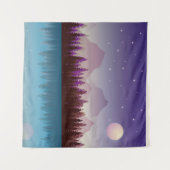 Schöne Landschaft Wandteppich (Vorderseite (Horizontal))