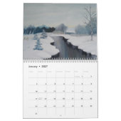 Schöne Landschaften 2023 Kalender - Ölgemälde  (Jan 2027)