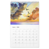 Schöne Landschaften - Aquarellbilder Kunst Kalender (Mär 2026)