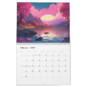 Schöne Landschaften Fantasy Art Kalender (Feb 2027)
