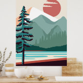 Schöne Landschaften Poster (Küche)