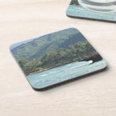 Schöne Landschaftliche hawaiianische Untersetzer (Linke Seite)