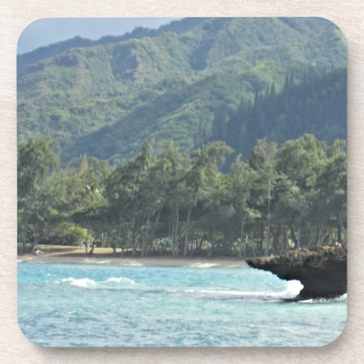 Schöne Landschaftliche hawaiianische Untersetzer (Vorderseite)