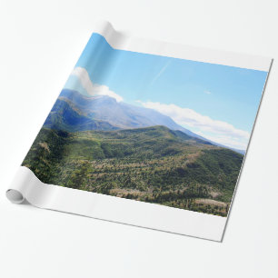 Schöne Landschaftsfotografie Ferien, Weihnachten Geschenkpapier