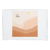 schöne Landschaftsmalerei Kissenbezug (Vorderseite-Links)