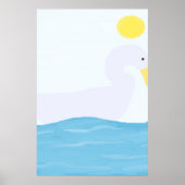 schöne Landschaftsmalerei Poster (Vorne)