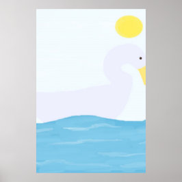 schöne Landschaftsmalerei Poster