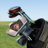 Schöne lange Braids unterbieten Black Anime Girl Golf Headcover (In Situ)