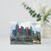Schöne Las Vegas View Postkarte! Postkarte (Stehend Vorderseite)