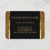 Schöne Lashes - Lila Visitenkarte (Rückseite)