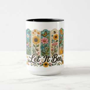 Schöne Lass es Bee/Inspirierende Honigbiene Tasse