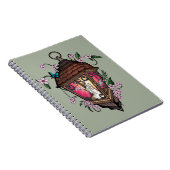 Schöne Laterne Notizblock (Rechte Seite)