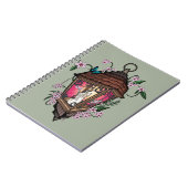 Schöne Laterne Notizblock (Linke Seite)