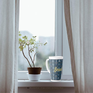 SCHÖNE Latte Tasse von Poet Adiela Akoo