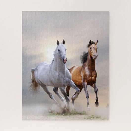 Schöne Laufpferde, Jigsaw Puzzle (Vertikal)