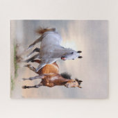 Schöne Laufpferde, Jigsaw Puzzle (Horizontal)