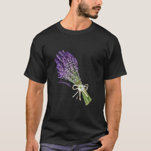 Schöne Lavendel Blume Lavender Botander T-Shirt