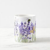 Schöne Lavender Butterfells Kaffeetasse (Mittel)