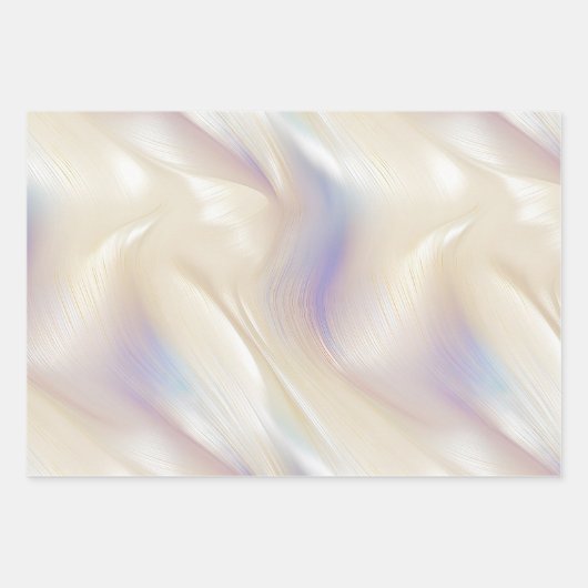 Schöne Lavender Ivory Pearl Wedding Geschenkpapier Set (Vorderseite)