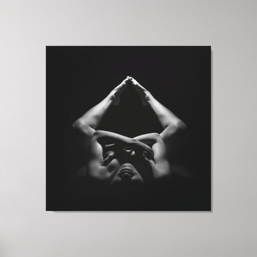 Schöne lebende Frau Leinwanddruck (Vorderseite)