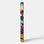 Schöne Lebendige Blumenkunst Case-Mate iPhone Hülle (Rückseite / Links)