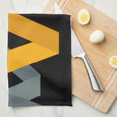 Schöne, lebendige, moderne, urbane grafische Wege Geschirrtuch (Viertel Falte)