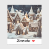 Schöne Lebkuchenstadt Aufkleber (Blatt)