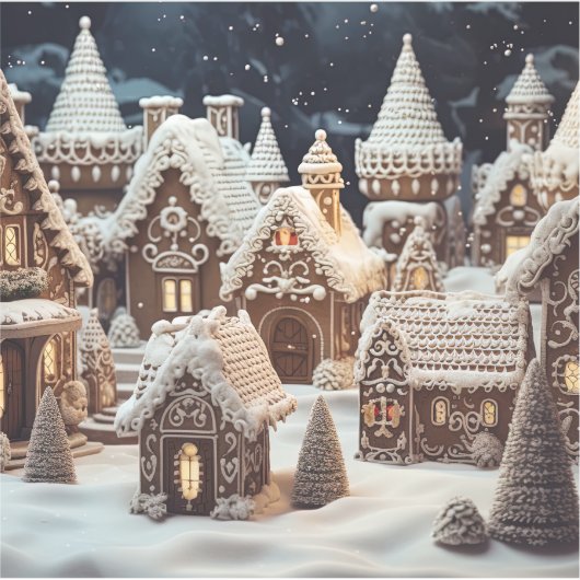 Schöne Lebkuchenstadt Aufkleber (Vorderseite)