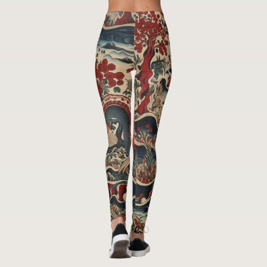 Schöne Leggings (Rückseite)