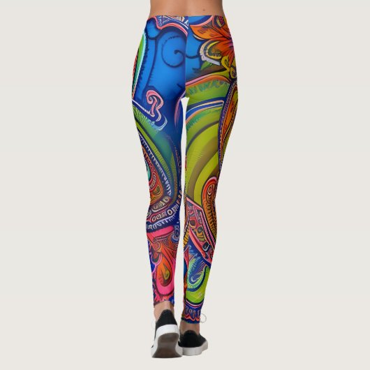 Schöne Leggings (Rückseite)